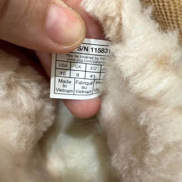 NWOT UGG Classic Ultra Mini New Heights Platform Boot Tan - Picture 6 of 7